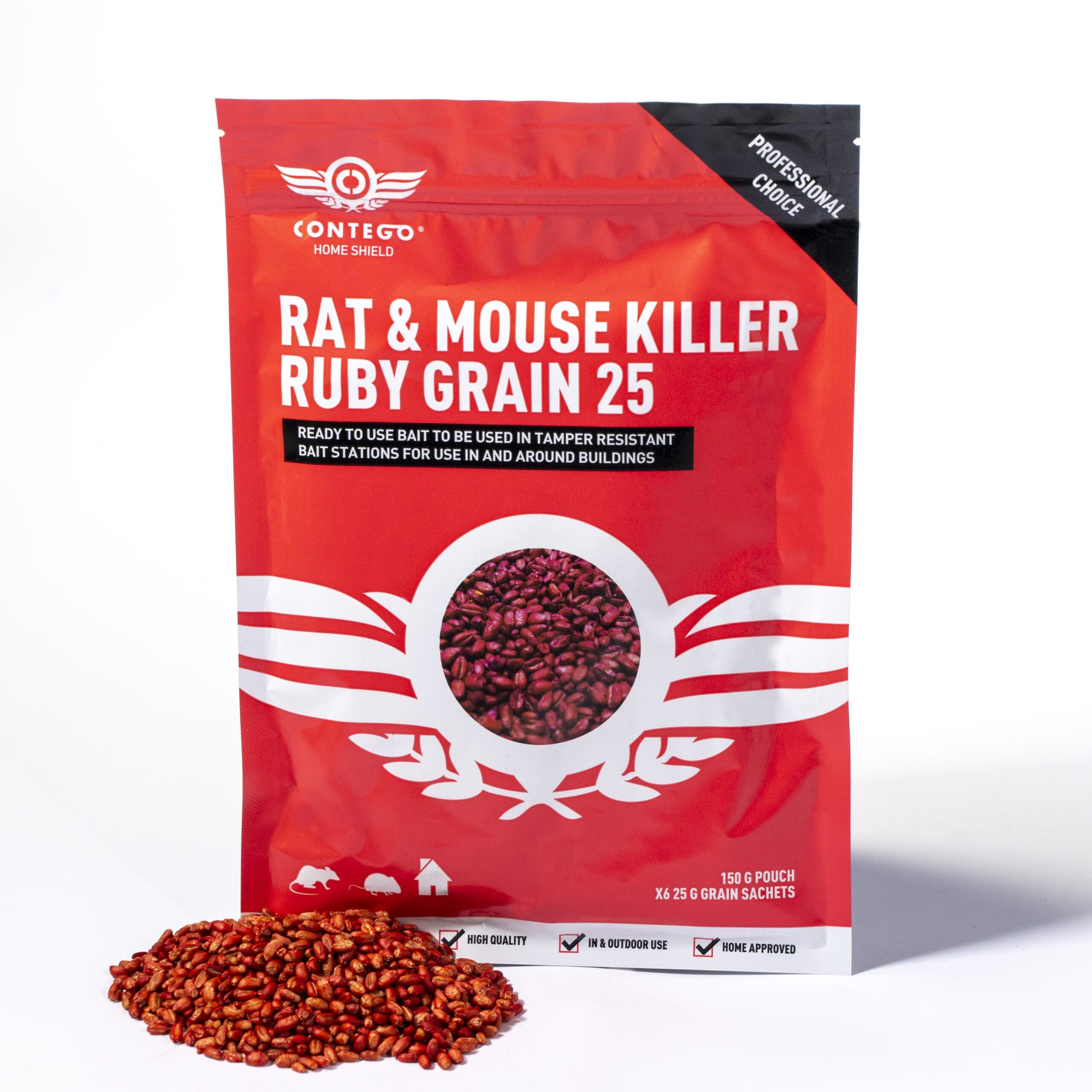 2.kg Roshield Whole Wheat Bait Sachets - Rat & Mouse Killer